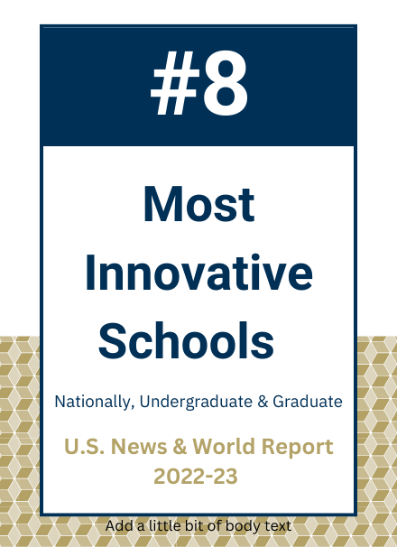 #8 - Most Innovative Schools